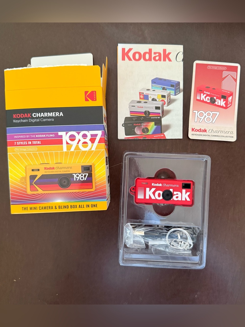 Kodak Charmera - Keychain Digital Camera - Type 2, New in Box